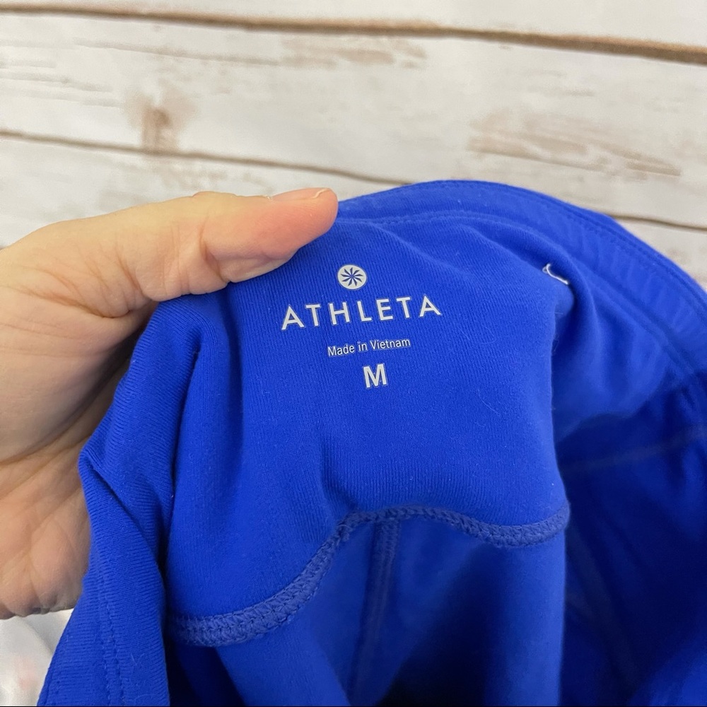 Athleta Royal Blue Relay Capri Active Athletic - Picture 4 of 5